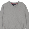 Vintage grey Tommy Hilfiger Jumper - womens small