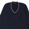 Vintage navy Tommy Hilfiger Jumper - womens large