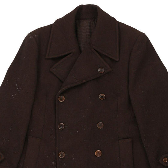 Vintage brown Dolce & Gabbana Overcoat - mens x-large