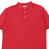 Vintage red Sport Valentino Polo Shirt - mens xx-large