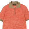 Vintage orange Fabrizio Del Carlo Polo Shirt - mens small