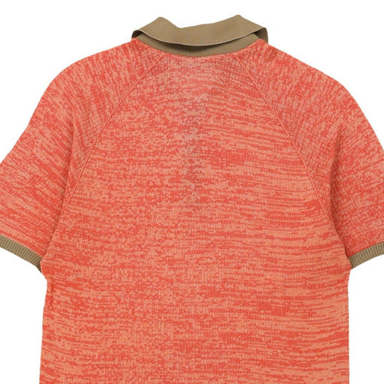 Vintage orange Fabrizio Del Carlo Polo Shirt - mens small