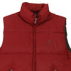 Vintage burgundy Oliver Jeans Gilet - mens large