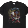 Vintage black Wild Roads Single Stitch Fruit Of The Loom T-Shirt - mens large