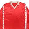 Vintage red 1980s Unbranded Football Shirt - mens large