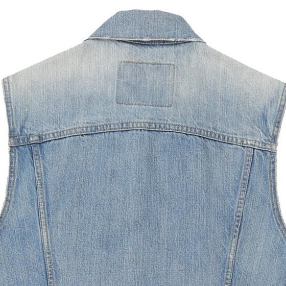 Vintage blue Levis Denim Gilet - mens small