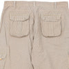 Vintage beige Ganesh Cargo Shorts - mens 36" waist