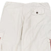 Vintage white Just For Cool People Cargo Shorts - mens large