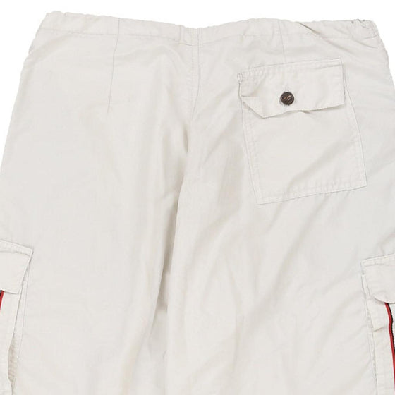 Vintage white Just For Cool People Cargo Shorts - mens large