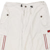 Vintage white Just For Cool People Cargo Shorts - mens large