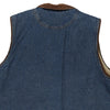 Vintage blue Wrangler Denim Gilet - womens xx-large