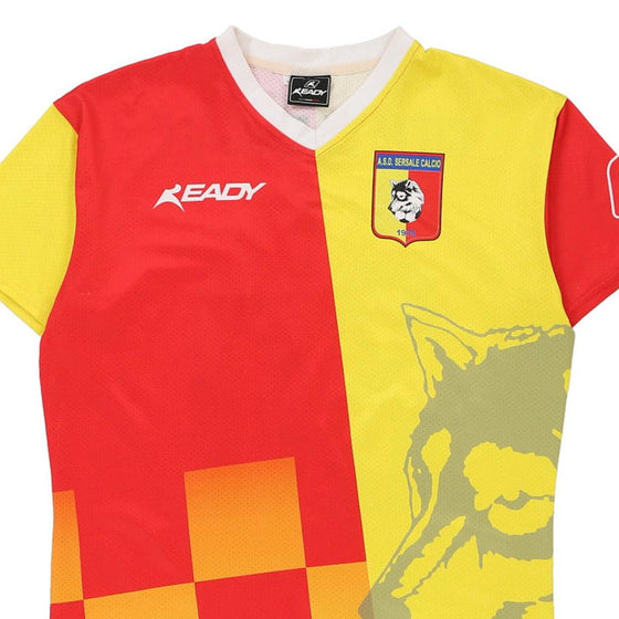 Vintage block colour A.S.D Sersale Ready Football Shirt - mens large