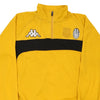 Vintage yellow FC Siena Kappa Track Jacket - mens x-large