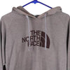 Vintage grey The North Face Hoodie - womens large