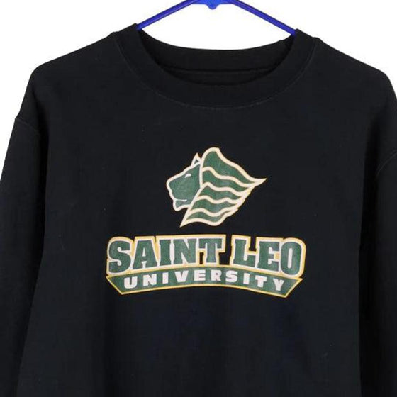 Vintage black Saint Leo University Gildan Sweatshirt - womens small