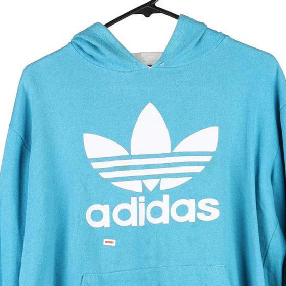 Vintage blue Bootleg Adidas Hoodie - womens small