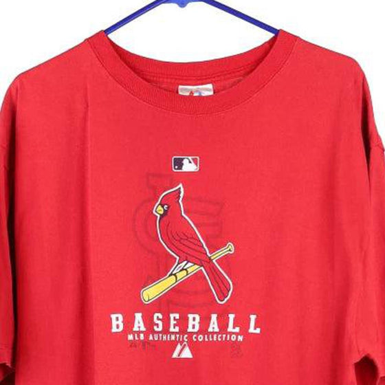 Vintage red St. Louis Cardinals Majestic T-Shirt - mens large