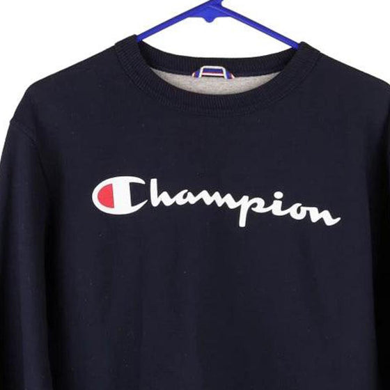 Vintage navy Champion Sweatshirt - mens small