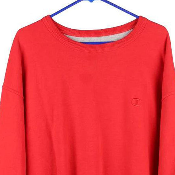 Vintage red Champion Sweatshirt - mens xx-large