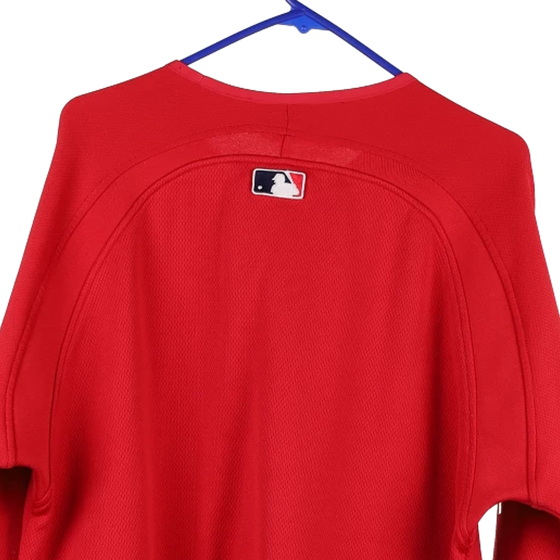 Majestic Athletic Men's Top - Red - L