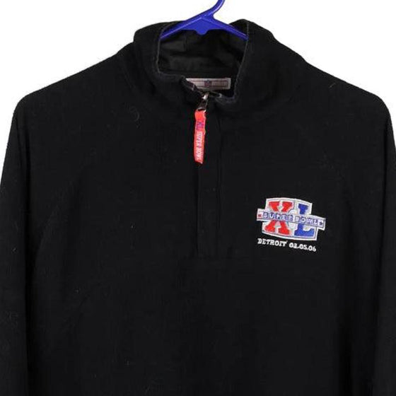 Vintage black Superbowl XL 2006 Nfl Fleece - mens medium