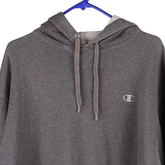 Vintage grey Champion Hoodie - mens large