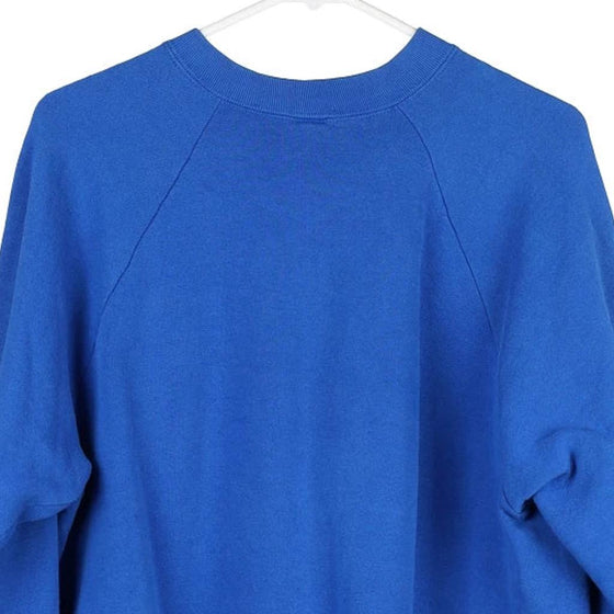 Vintage blue Fruit Of The Loom Sweatshirt - womens large