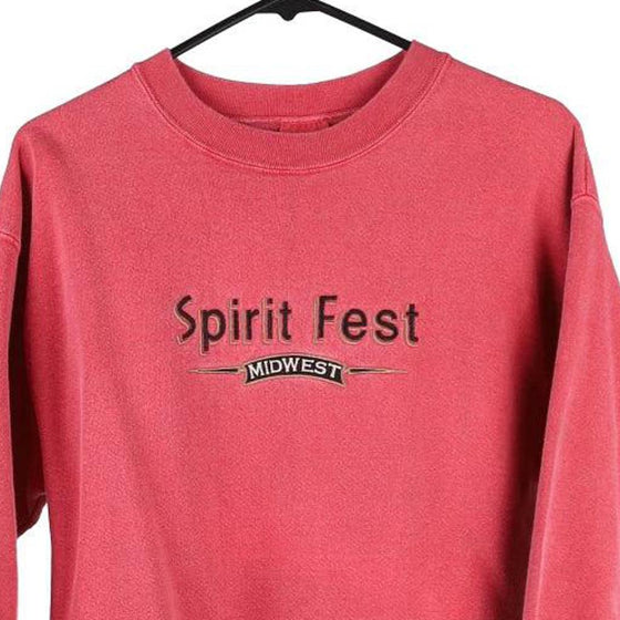 Vintage red Spirit Fest Lakeshirts Sweatshirt - mens small