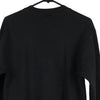 Vintage black Russell Athletic Sweatshirt - mens medium