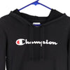 Vintage black Champion Hoodie - womens small