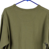 Vintage khaki Champion Sweatshirt - mens small