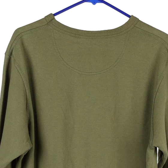 Vintage khaki Champion Sweatshirt - mens small