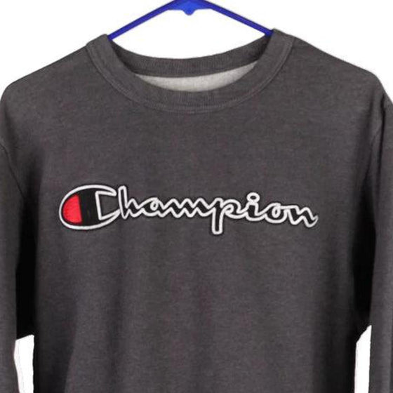 Vintage grey Champion Sweatshirt - mens small