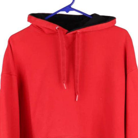 Vintage red Champion Hoodie - mens x-large