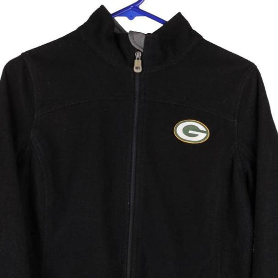 Vintage black Green Bay Packers Nfl Fleece - womens x-small