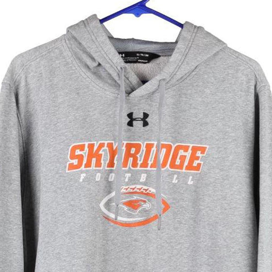 Vintage grey Skyridge Football Under Armour Hoodie - mens x-large