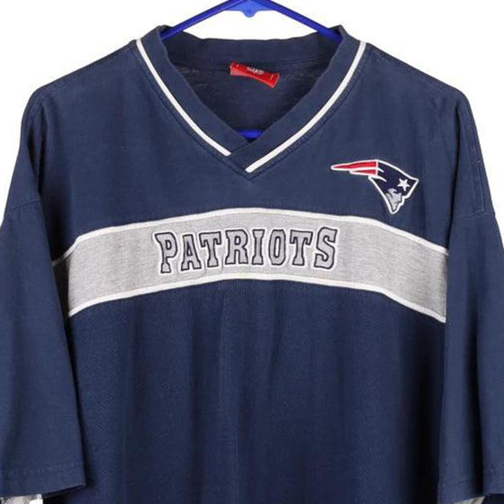 Vintage Blue T Shirt New England Patriots NFL