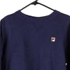 Vintage navy Fila Sweatshirt - womens large