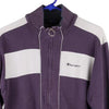 Vintage purple Champion Zip Up - womens medium