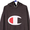 Vintage grey Champion Hoodie - mens xx-large