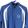 Vintage blue Indianapolis Colts Nfl Polo Shirt - mens medium