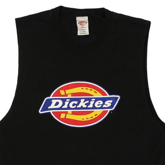 Vintage black Dickies Vest - mens large