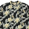 Vintage black Island Outfitters Hawaiian Shirt - mens xx-large