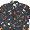 Vintage black David Carey Hawaiian Shirt - mens x-large