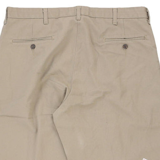 Vintage beige Lee Trousers - mens 37" waist