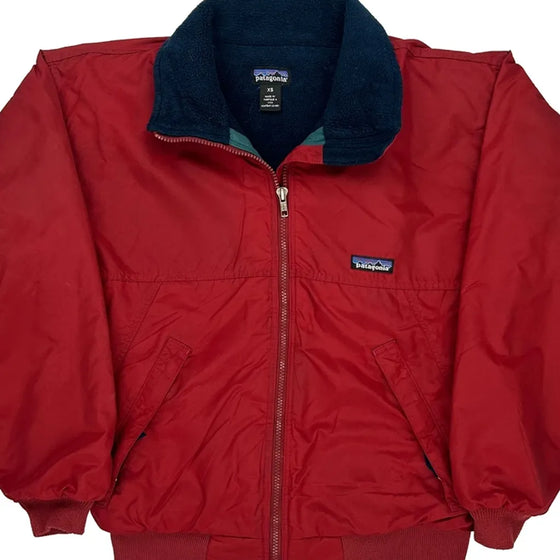 Made In Usa Patagonia Jacket - XS Red Polyester