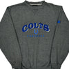 Colts Football Puma Graphic Sweatshirt - Large Grey Cotton Blend