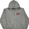 Nike Hoodie - XL Grey Cotton Blend