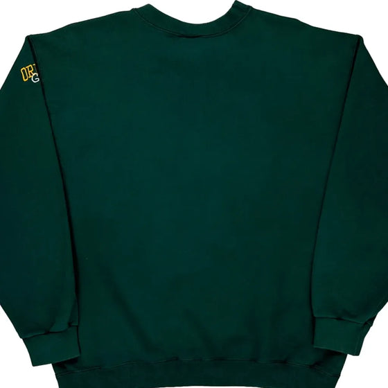 Oregon Nike Sweatshirt - Large Green Cotton Blend