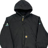 Carhartt Oversized Jacket - 2XL Black Cotton